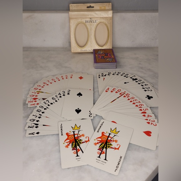 KENT Playing Cards by Hoyle Double Deck Bridge Set - Picture 6 of 6